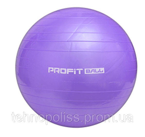 М'яч для фітнесу-55 см PROFIT 0275 Фіолетовий TO, код: 8259477