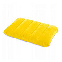 Подушка надувная Intex жёлтая (68676) UN, код: 7931908