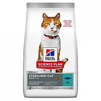 Корм Hill's Science Plan Feline Adult Sterilised Tuna сухой с тунцом для стерилизованных коше PS, код: 7664482