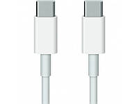 Кабель зарядки для iPhone Type-C to Type-C Apple Series AAA Class USB-C Charge Cable 1 m Белы TV, код: 8133679