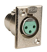 Разъем Switchcraft D3F 3-Pin Female XLR Connector EV, код: 7416981