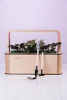 Розумний горщик для вирощування рослин Smart Garden Ecobloom Мікрогрин 23х43х32 см Екокубик NX, код: 8450689