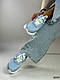 Кросівки натуральні, блакитні, фото 7