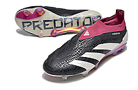 Бутсы мужские футбольные Adidas Predator Elite Laceless FG, обувь футбольная бутсы Адидас Предатор 40