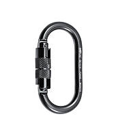 Карабин Rock Empire Carabiner Steel O KL-2T Black Black Diamond (1053-ZRC040bk) UL, код: 8196255