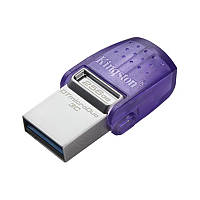 Флеш-накопитель USB3.2 256GB Type-C Kingston DataTraveler microDuo 3C (DTDUO3CG3 256GB) UT, код: 7764805