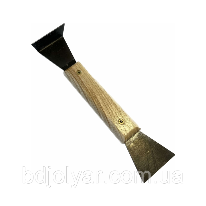 Стамеска 200 мм. чёрная сталь, деревянная ручка - фото 2 - id-p2160266606