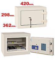 Огнестойкий сейф мебельный Griffon FSL.30.K CREAM, сейф для денег, сейф для документов, сейф для офиса, дома