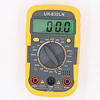 Цифровой мультиметр Digital UK-830LN с подсветкой Желтый (20053100161) NB, код: 1821760