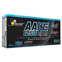 Аргинин для спорта Olimp Nutrition AAKG 1250 Extreme Mega Caps 120 Caps BK, код: 7518654