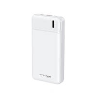 Универсальная мобильная батарея Remax RPP-288 Pure 20000mAh White (6954851241621) PP, код: 8381952