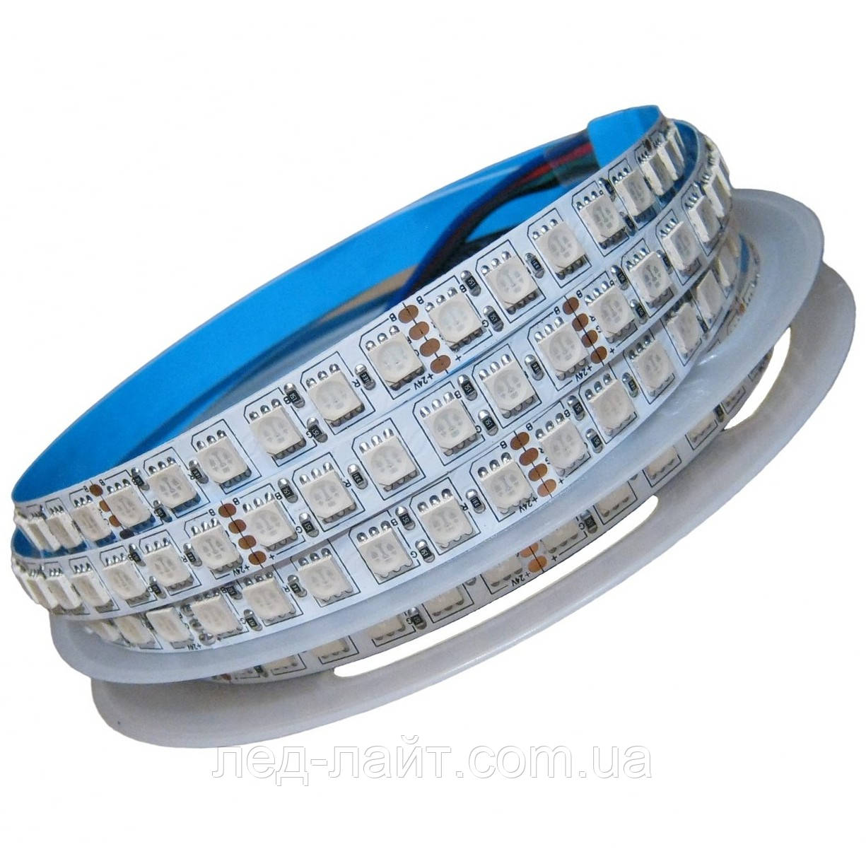 Світлодіодна стрічка 24V 5050(120LED/м) IP20 RGB