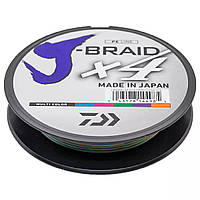 Шнур Daiwa J-Braid X4E 0.17мм 150м Multi Color (2142090 12745-017) PR, код: 7715903