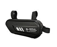 Велосипедная сумка на раму B-Soul Черная PZ, код: 2453101