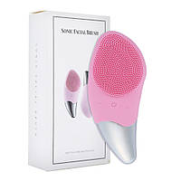 Мини-электрическая очищающая щетка для лица Sonic vibration cleanser (3088С) DH, код: 7707642