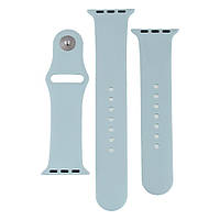 Ремешок Band Silicone Two-Piece для Apple Watch 38 Apple Watch 40mm Turquoise FE, код: 7444079