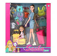 Кукла с аксессуарами Miss Gaga Sasha 2 шт Multicolor (148626) SN, код: 8407237