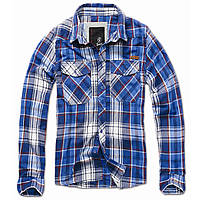Рубашка Brandit Check NAVY S Синий (4002.8) LW, код: 942072