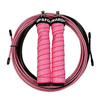 Скакалка скоростная для кроссфита UP FORWARD Speed Rope PRO+ Розовый UL, код: 8262436