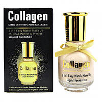 Жидкая основа под макияж Wokali Collagen Easy Match Makeup Liquid Foundation 3 в 1 HF2006 65 KM, код: 7822436