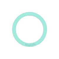 Магнитное кольцо пластина Wuw Silicone MagSafe 0.6 мм iPhone 12 13 Turquoise UD, код: 8217583