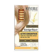 Концентрат для активации роста волос в ампулах Коллаген + Восстановление Revuele 8х5 мл NX, код: 8253621