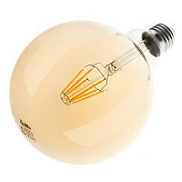 Лампа светодиодная Brille Стекло 6W Золотистый 32-496 KM, код: 7264036