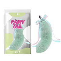 Анальная пробка с меховым хвостом Green Agile Foxs Tail Plug 18.5 Cnt AG, код: 8373849