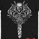 Футболка чорна Morze Berserk V9, фото 2