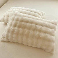 Очень мягкое постельное белье качественное Постельное белье из велюра мягкое Лучшее постельное белье Белый