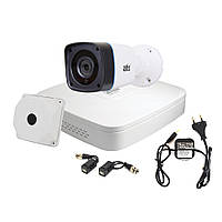 Комплект видеонаблюдения для улицы Dahua 2 Мп видеорегистратор DH-XVR4104C-I FG, код: 7743003