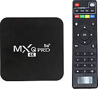 ТВ-приставка Android Smart TV Box RIAS MXQPro 2 16 GB 4K 5G Android 13 Black NX, код: 8194046