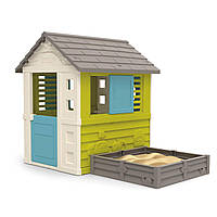 Детский садовый домик Classic 2в1 с песочницей Smoby OL186360 TO, код: 8297063