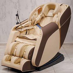 Масажне крісло для релаксу 5 програм масажу XZERO V19 White якісні масажні крісла для відпочинку вдома