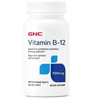 Витамин B для спорта GNC Vitamin B-12 500 mcg 100 Tabs SC, код: 7520302