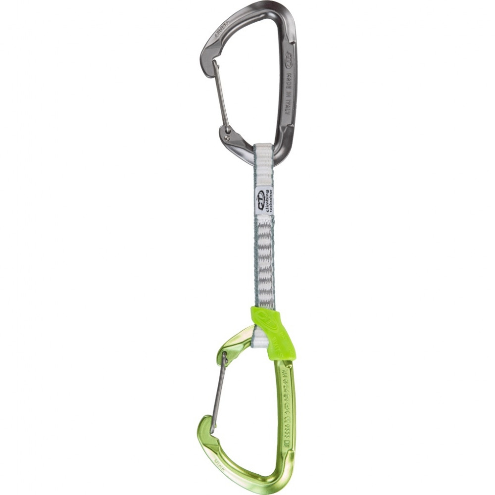 Оттяжка с карабинами Climbing Technology Lime Wire set 12 cm DY mix (1053-2E657FR C0M) NX, код: 7615693 - фото 1 - id-p2160950109