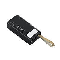 Универсальная мобильная батарея Wuw 30000 mAh Black (1585997692) XN, код: 8081085