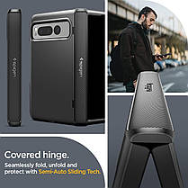 Чохол Spigen для Google Pixel Fold - Slim Armor Pro, Black (ACS05920), фото 4