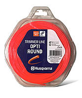 Корд (ліска) тримерний Husqvarna Opti Round 2,4мм 90м