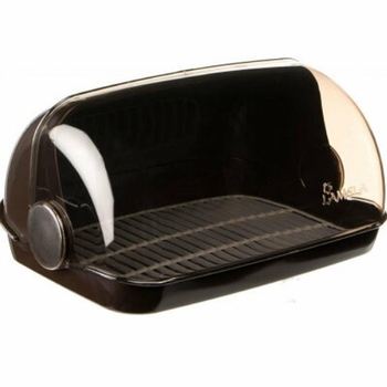 Хлібниця mini пластик 02 коричневий "Галицька" Ламела