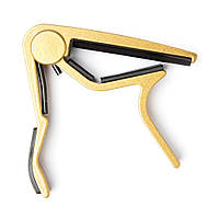 Каподастр Dunlop 84FG Acoustic Trigger Capo Flat Gold GG, код: 6556714