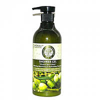 Гель для душа Wokali Prof Shower Gel Plant Natural Olive 550мл PS, код: 6876350