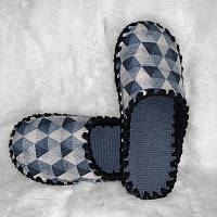 Мужские текстильные тапочки VENDS 0530Б 40-41 26,5 см Серый QT, код: 8450572
