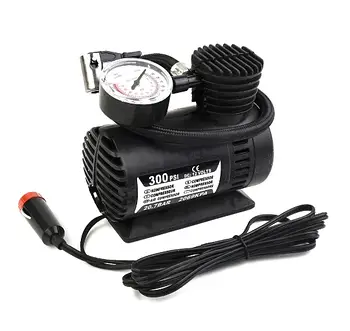 Автомобільний компресор із живленням від прикурювача Air Compressor BR000128 Компресор 300PSI DC-12V