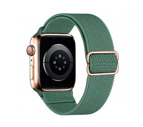 Ремінець Apple Watch Hoco iWatch WA04 Fashion elastic nylon 38-41mm, Pine Green (786722)