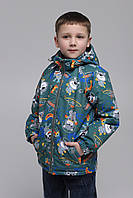 Куртка для мальчика Snowgenius D442-07 92 см Зеленый (2000989393351) KB, код: 8114212