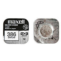 Батарейка Maxell таблетка SR386 43W 1шт уп SP, код: 8328161