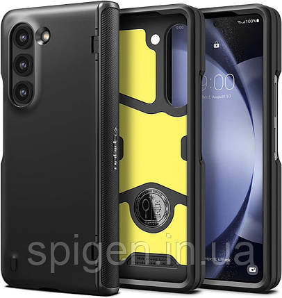 Чохол Spigen для Samsung Galaxy Z Fold 5 - Slim Armor Pro, Black (ACS06211), фото 1