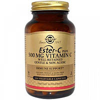 Вітамін C Solgar Ester-C Plus Vitamin C 500 mg 100 Veg Caps SC, код: 7519102