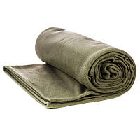 Тактический флисовый плед 150х200 - одеяло для военных с чехлом, покрывала и пледы на кровать. UC-701 Цвет: